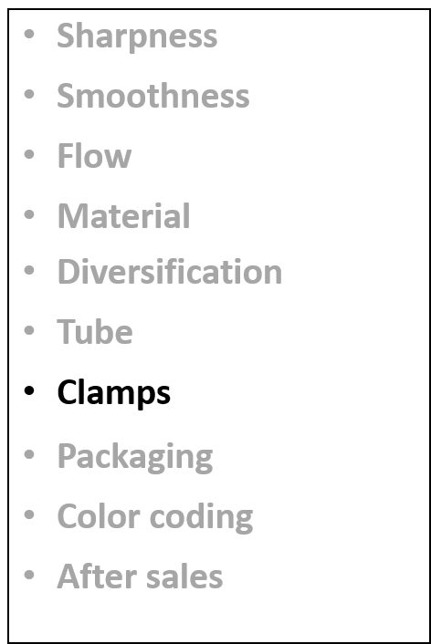 شاخص های کیفی سوزن فیستولا