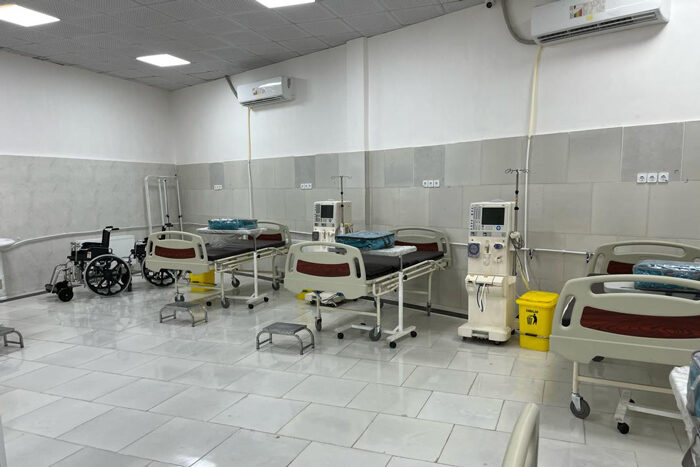 صفرتا صد راه اندازی بخش دیالیز - شرکت شفاکالا یکتا